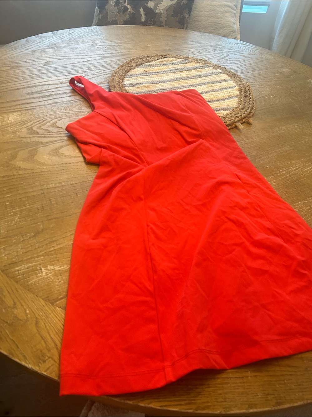 Outdoor voices Red One-Shoulder tennis Dress